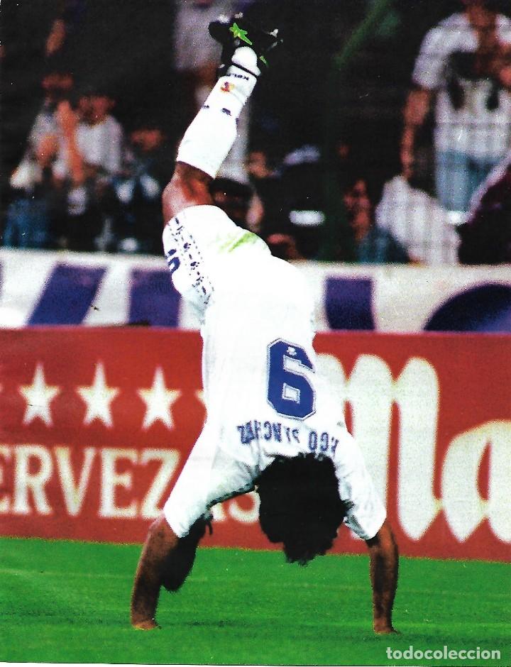 Collectionnisme sportif: REAL MADRID: L&aacute;mina de HUGO S&Aacute;NCHEZ