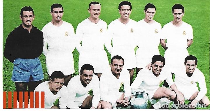 Collectionnisme sportif: REAL MADRID: Recorte del equipo que conquist&oacute; la III Copa de Europa en 1958