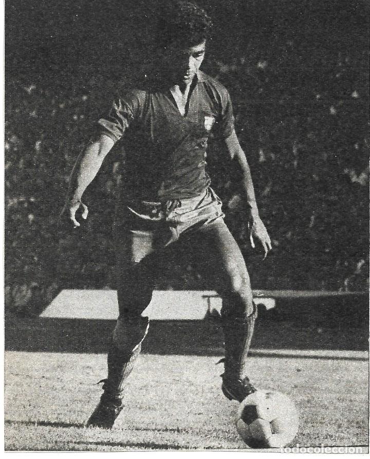 Coleccionismo deportivo: BAR&Ccedil;A: Recorte de Jorge MENDON&Ccedil;A - Foto 1