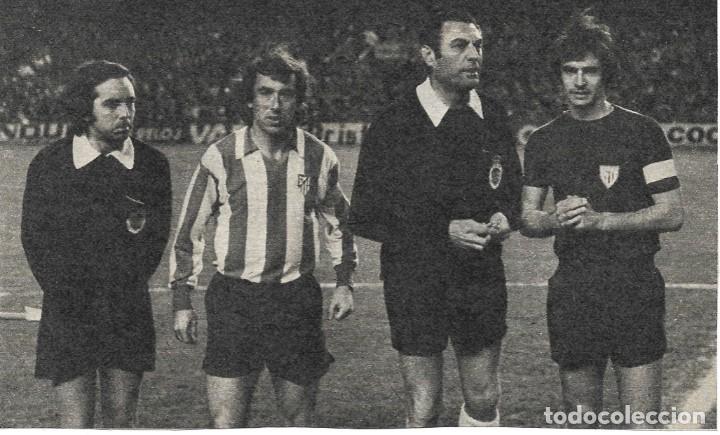 Collectionnisme sportif: ATL&Eacute;TICO DE MADRID: Recorte de ADELARDO con ROJO I. 1975