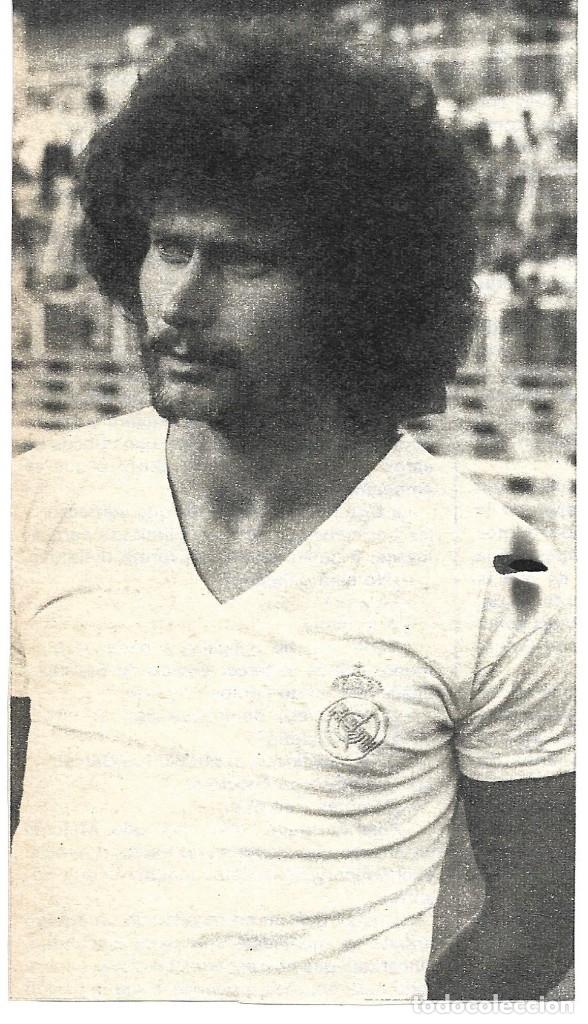 Collectionnisme sportif: REAL MADRID: Recorte de Paul BREITNER. 1975
