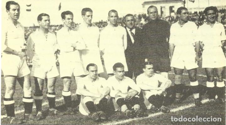 Collezionismo sportivo: REAL MADRID: Gran recorte del equipo Campe&oacute;n de Copa en 1934
