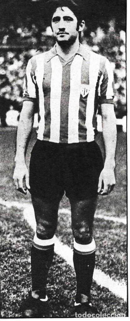 Collezionismo sportivo: ATHLETIC DE BILBAO: Recorte de MADARIAGA. 1975