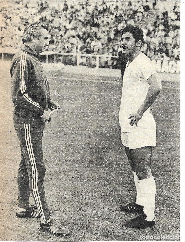 Collezionismo sportivo: Recorte de SANTILLANA el d&iacute;a de su presentaci&oacute;n en el Real Madrid