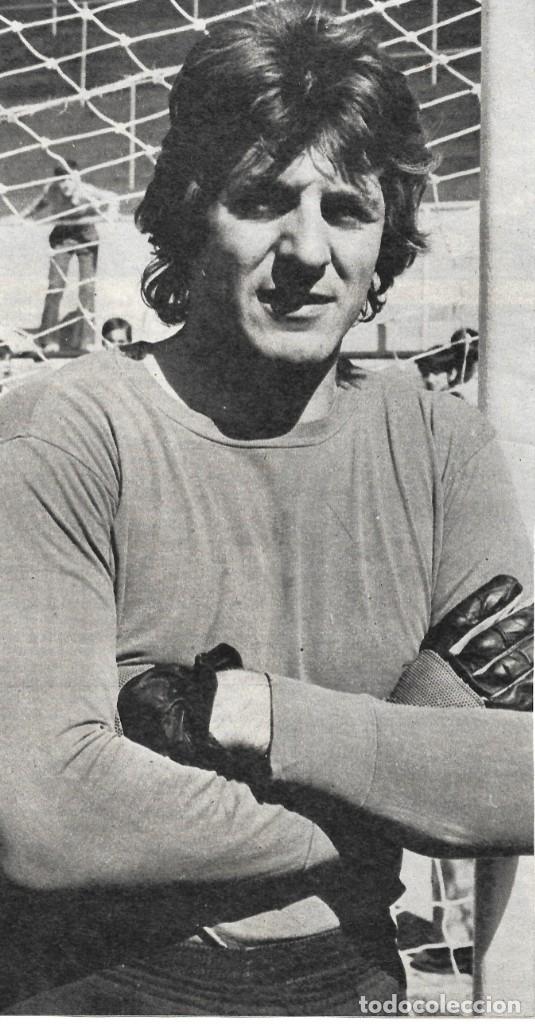 Collezionismo sportivo: UNI&Oacute;N DEPORTIVA SALAMANCA: Gran recorte de Jorge D&acute;ALESSANDRO. 1975