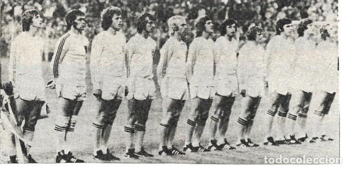 Collezionismo sportivo: SELECCI&Oacute;N DE F&Uacute;TBOL DE PAISES BAJOS ( HOLANDA ): Recorte de un equipo de los a&ntilde;os 70