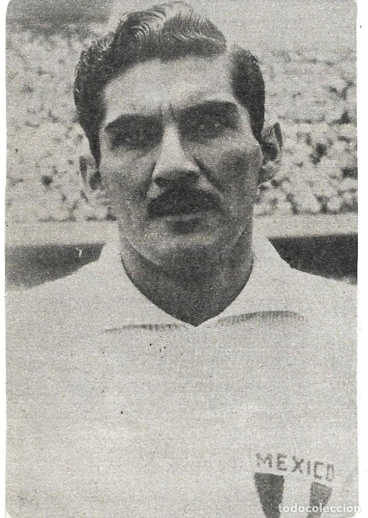 Collezionismo sportivo: SELECCI&Oacute;N DE F&Uacute;TBOL DE M&Eacute;XICO: Gran recorte del m&iacute;tico guardameta Antonio CARBAJAL