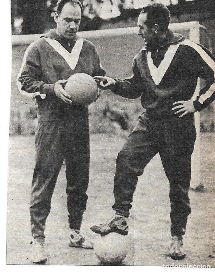 Collezionismo sportivo: ATHLETIC DE BILBAO: Recorte de ZARRA e IRIONDO en un entrenamiento