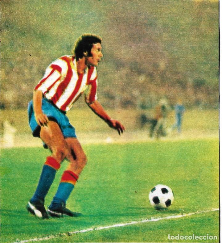 Collezionismo sportivo: ATL&Eacute;TICO DE MADRID: Recorte de EUSEBIO en acci&oacute;n. 1974