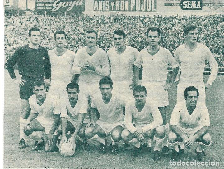 Collezionismo sportivo: REAL MADRID: Recorte de un equipo de la temporada 64-65