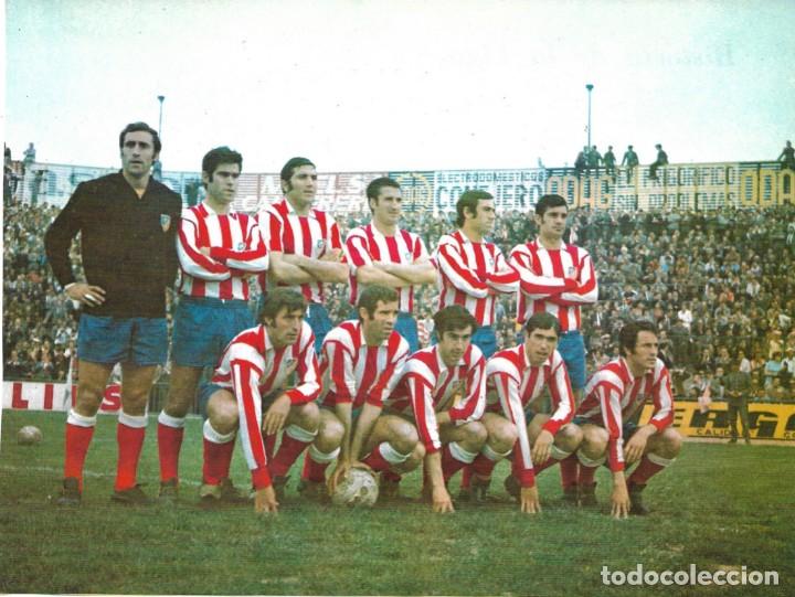 Collezionismo sportivo: ATL&Eacute;TICO DE MADRID: Recorte de un equipo de la temporada 69-70, Campe&oacute;n de Liga