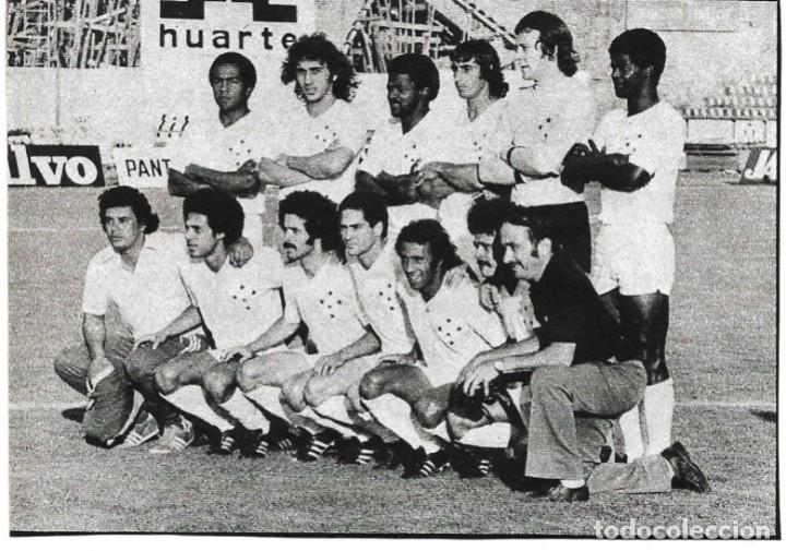 Coleccionismo deportivo: CRUZEIRO ( Belo Horizonte, Brasil ): Recorte de un equipo de 1974