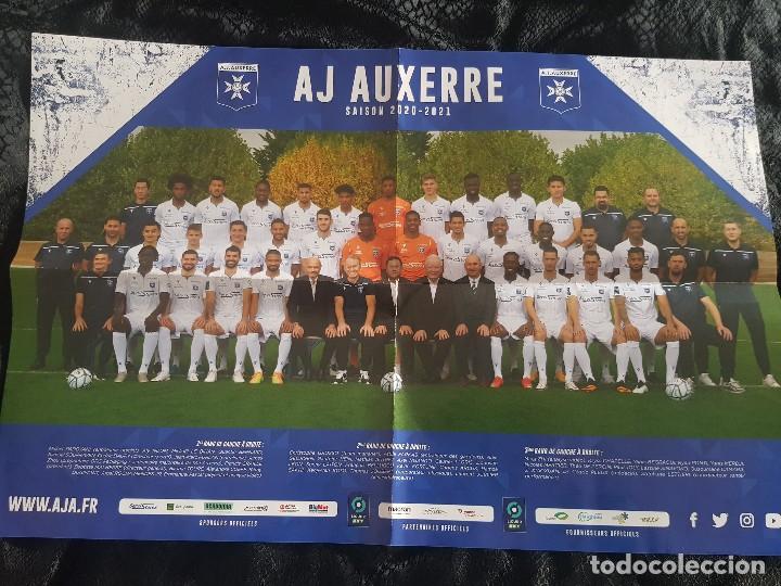 Collezionismo sportivo: P&oacute;ster oficial Auxerre (2020/2021)