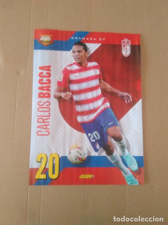 Collezionismo sportivo: CARLOS BACCA GRANADA Y JOSELU DEPORTIVO ALAVES DOBLE P&Oacute;STER 1 P&Aacute;G REVISTA JUG&Oacute;N 2021-2022 LIGA 21-22