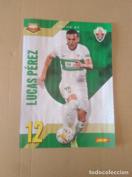 Collezionismo sportivo: LUCAS P&Eacute;REZ ELCHE Y EQUIPO ALINEACI&Oacute;N SEVILLA DOBLE P&Oacute;STER 1 P&Aacute;G REVISTA JUG&Oacute;N 2021-2022 LIGA 21-22