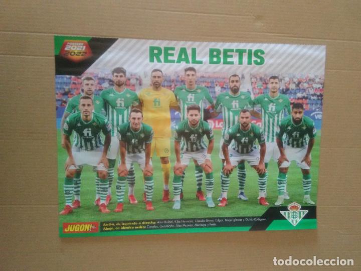 Collezionismo sportivo: FRENKIE DE JONG BARCELONA BAR&Ccedil;A Y EQUIPO BETIS DOBLE P&Oacute;STER 1 P&Aacute;G REVISTA JUG&Oacute;N 2021-2022 LIGA 21-22