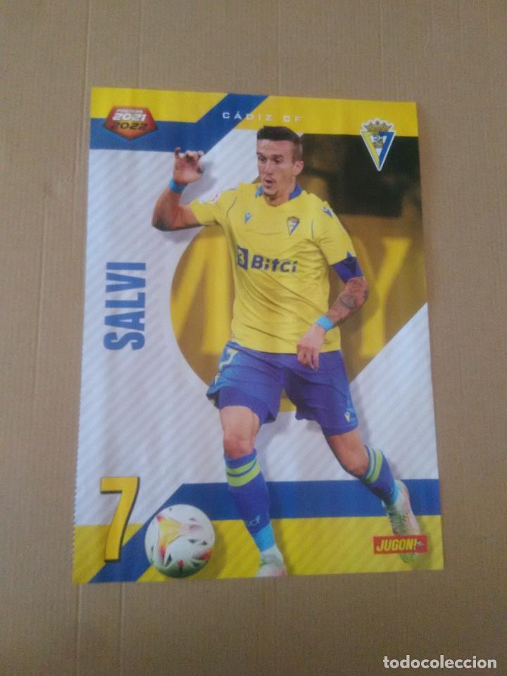 Collezionismo sportivo: SALVI C&Aacute;DIZ EQUIPO ALINEACI&Oacute;N CELTA DE VIGO DOBLE P&Oacute;STER 1 P&Aacute;G REVISTA JUG&Oacute;N 2021-2022 LIGA 21-22
