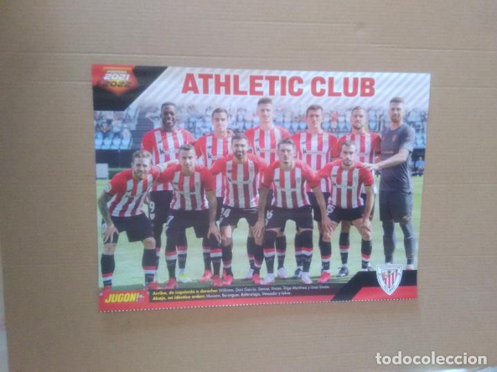 Sammelleidenschaft Sport: EQUIPO ATHLETIC BILBAO FALCAO RAYO VALLECANO DOBLE P&Oacute;STER 1 P&Aacute;G REVISTA JUG&Oacute;N 2021-2022 LIGA 21-22