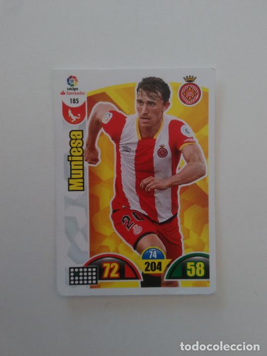 Sammelleidenschaft Sport: 185 MUNIESA GIRONA CROMO TARJETA LIGA FUTBOL PANINI ADRENALYN 2017-2018 17-18