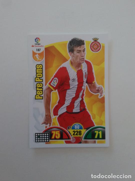 Sammelleidenschaft Sport: 187 PERE PONS GIRONA CROMO TARJETA LIGA FUTBOL PANINI ADRENALYN 2017-2018 17-18