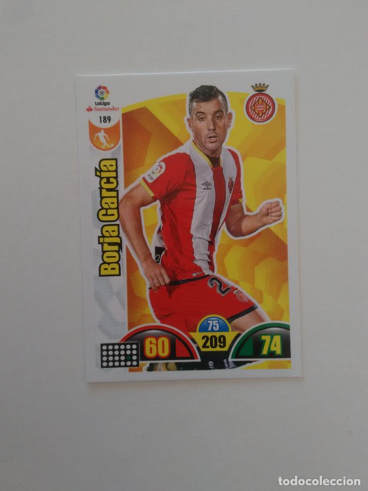 Sammelleidenschaft Sport: 189 BORJA GARC&Iacute;A GIRONA CROMO TARJETA LIGA FUTBOL PANINI ADRENALYN 2017-2018 17-18