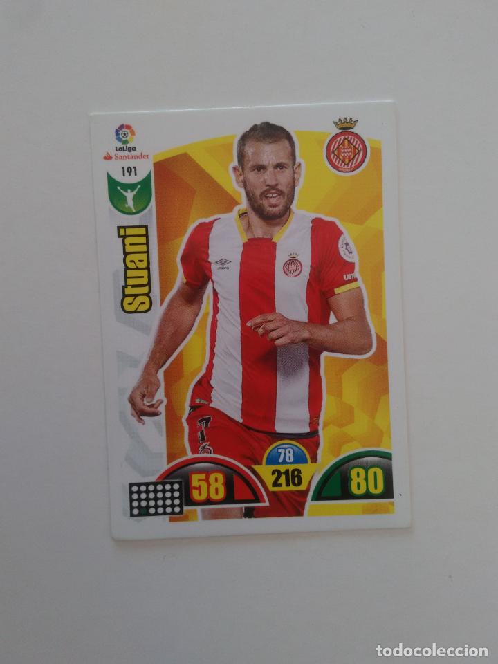 Sammelleidenschaft Sport: 191 STUANI GIRONA CROMO TARJETA LIGA FUTBOL PANINI ADRENALYN 2017-2018 17-18