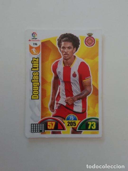 Sammelleidenschaft Sport: 196 DOUGLAS LUIZ GIRONA CROMO TARJETA LIGA FUTBOL PANINI ADRENALYN 2017-2018 17-18