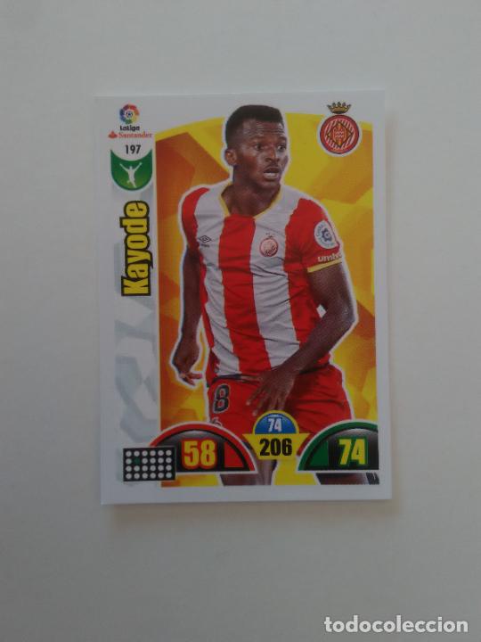 Sammelleidenschaft Sport: 197 KAYODE GIRONA CROMO TARJETA LIGA FUTBOL PANINI ADRENALYN 2017-2018 17-18