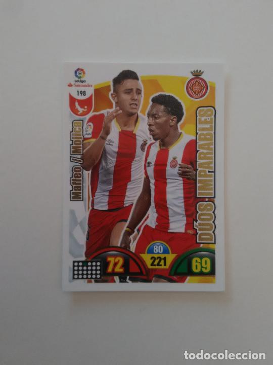 Sammelleidenschaft Sport: 198 MAFFEO MOJICA GIRONA CROMO TARJETA LIGA FUTBOL PANINI ADRENALYN 2017-2018 17-18