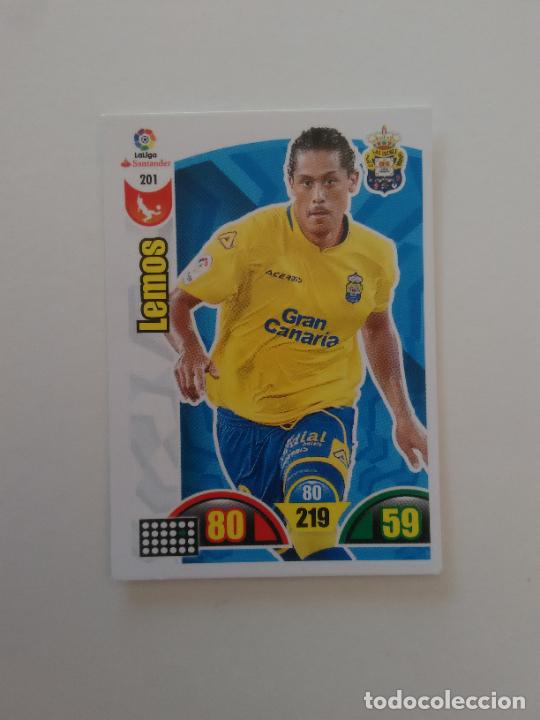 Collezionismo sportivo: 201 LEMOS LAS PALMAS CROMO TARJETA LIGA FUTBOL PANINI ADRENALYN 2017-2018 17-18