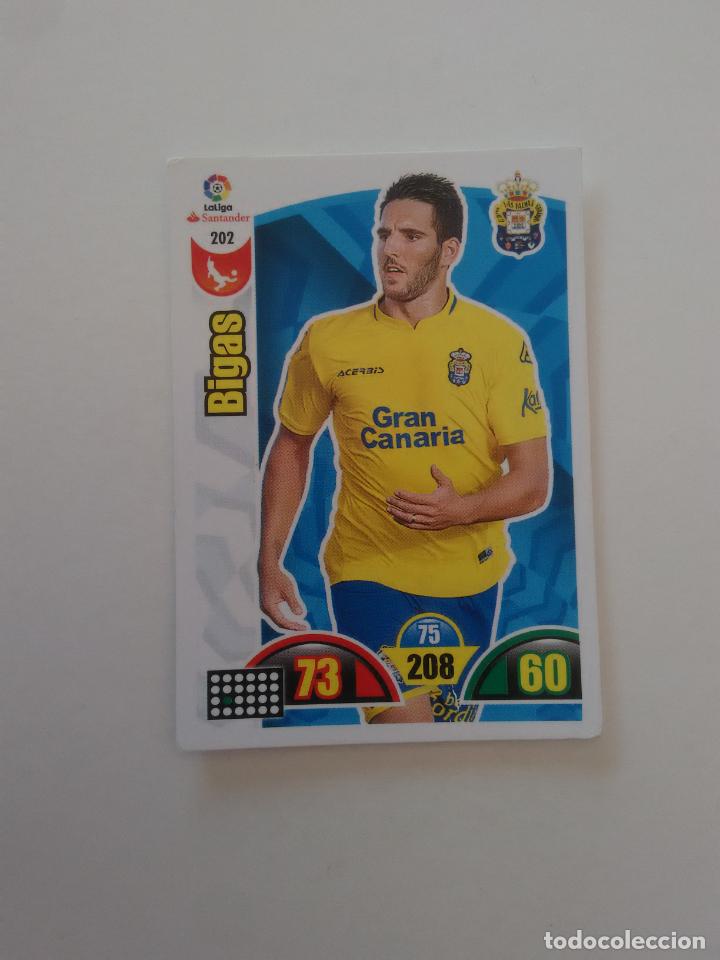 Collectionnisme sportif: 202 BIGAS LAS PALMAS CROMO TARJETA LIGA FUTBOL PANINI ADRENALYN 2017-2018 17-18