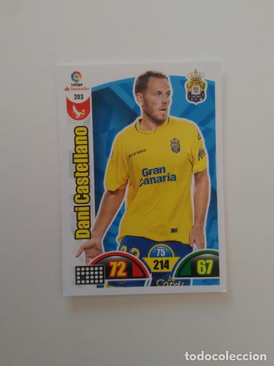 Collectionnisme sportif: 203 DANI CASTELLANO LAS PALMAS CROMO TARJETA LIGA FUTBOL PANINI ADRENALYN 2017-2018 17-18