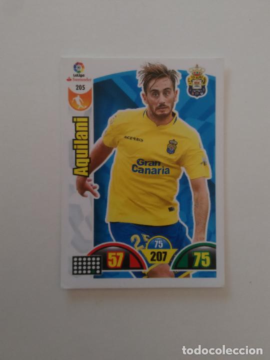 Collectionnisme sportif: 205 AQUILANI LAS PALMAS CROMO TARJETA LIGA FUTBOL PANINI ADRENALYN 2017-2018 17-18