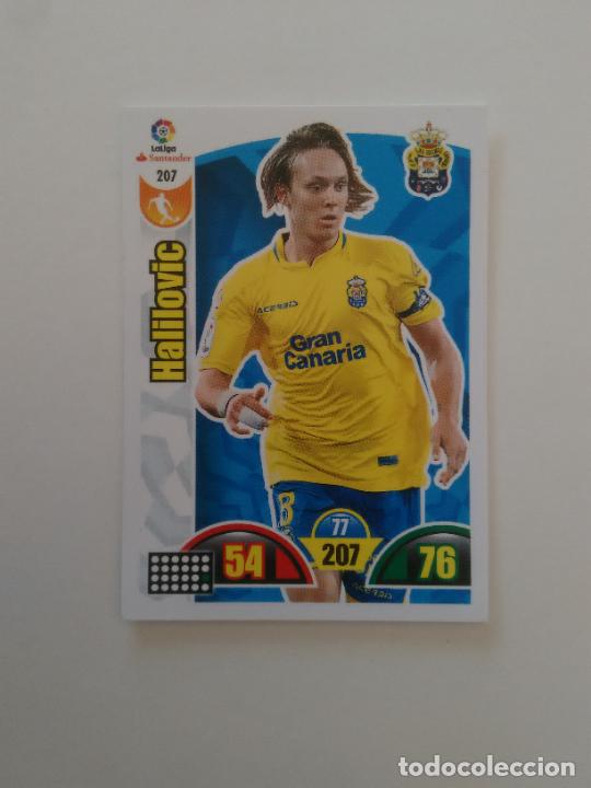 Collectionnisme sportif: 207 HALILOVIC LAS PALMAS CROMO TARJETA LIGA FUTBOL PANINI ADRENALYN 2017-2018 17-18