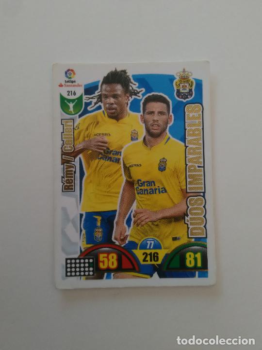 Collectionnisme sportif: 216 R&Eacute;MY CALLERI LAS PALMAS CROMO TARJETA LIGA FUTBOL PANINI ADRENALYN 2017-2018 17-18