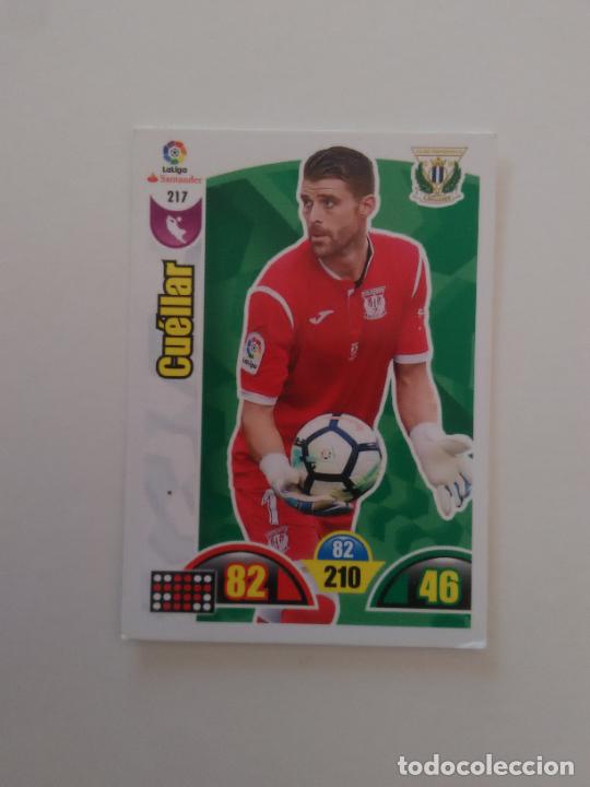 Collectionnisme sportif: 217 CU&Eacute;LLAR LEGAN&Eacute;S CROMO TARJETA LIGA FUTBOL PANINI ADRENALYN 2017-2018 17-18