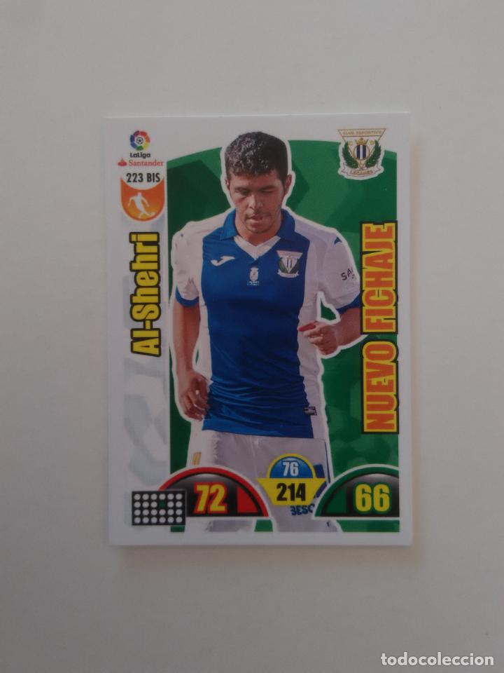 Collectionnisme sportif: 223 BIS AL-SHEHRI LEGAN&Eacute;S CROMO TARJETA LIGA FUTBOL PANINI ADRENALYN 2017-2018 17-18