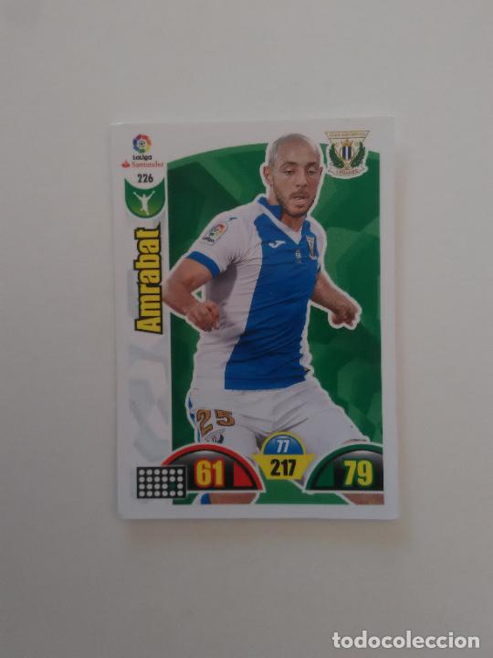 Collectionnisme sportif: 226 AMRABAT LEGAN&Eacute;S CROMO TARJETA LIGA FUTBOL PANINI ADRENALYN 2017-2018 17-18
