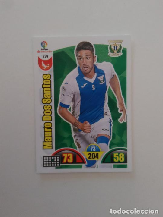Collectionnisme sportif: 229 MAURO DOS SANTOS LEGAN&Eacute;S CROMO TARJETA LIGA FUTBOL PANINI ADRENALYN 2017-2018 17-18
