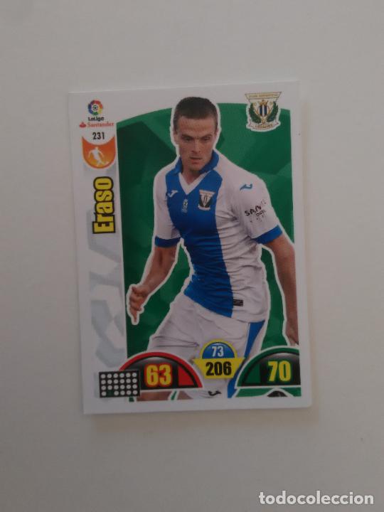 Collectionnisme sportif: 231 ERASO LEGAN&Eacute;S CROMO TARJETA LIGA FUTBOL PANINI ADRENALYN 2017-2018 17-18