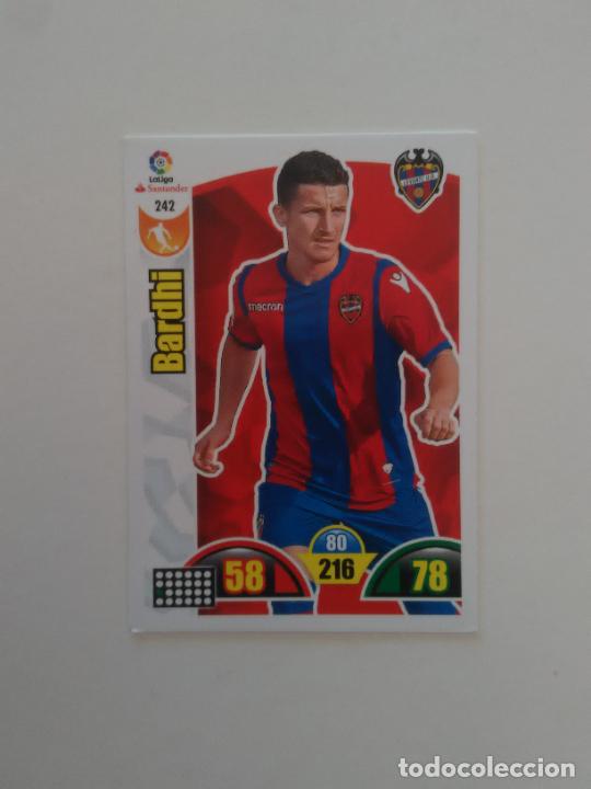 Collectionnisme sportif: 242 BARDHI LEVANTE CROMO TARJETA LIGA FUTBOL PANINI ADRENALYN 2017-2018 17-18