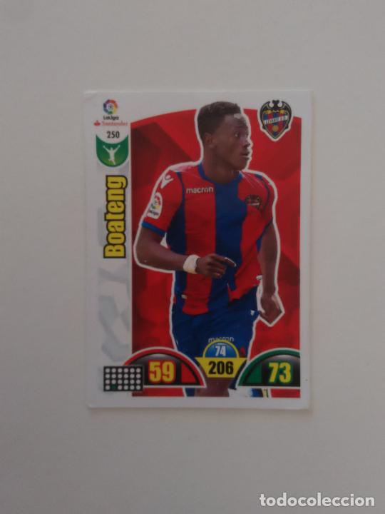 Collectionnisme sportif: 250 BOATENG LEVANTE CROMO TARJETA LIGA FUTBOL PANINI ADRENALYN 2017-2018 17-18