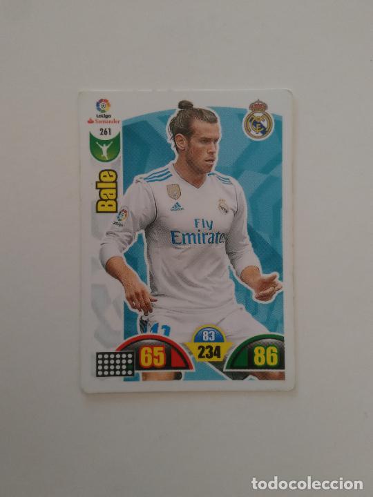 Collectionnisme sportif: 261 BALE REAL MADRID CROMO TARJETA LIGA FUTBOL PANINI ADRENALYN 2017-2018 17-18