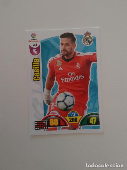 Collectionnisme sportif: 264 KIKO CASILLA REAL MADRID CROMO TARJETA LIGA FUTBOL PANINI ADRENALYN 2017-2018 17-18