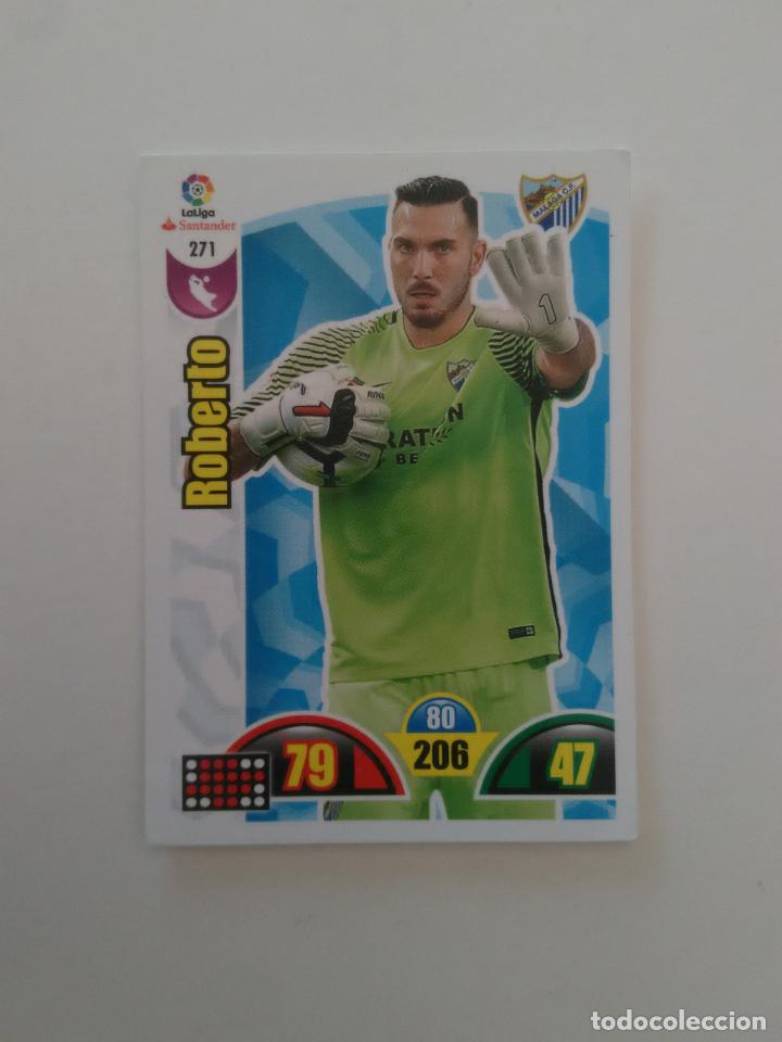 Collectionnisme sportif: 271 ROBERTO M&Aacute;LAGA CROMO TARJETA LIGA FUTBOL PANINI ADRENALYN 2017-2018 17-18
