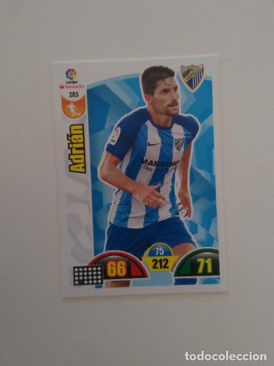 Collezionismo sportivo: 285 ADRI&Aacute;N M&Aacute;LAGA CROMO TARJETA LIGA FUTBOL PANINI ADRENALYN 2017-2018 17-18