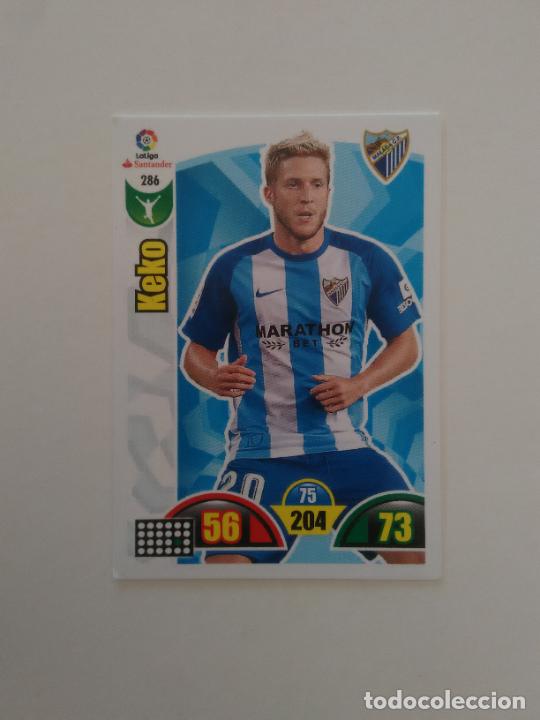 Sammelleidenschaft Sport: 286 KEKO M&Aacute;LAGA CROMO TARJETA LIGA FUTBOL PANINI ADRENALYN 2017-2018 17-18