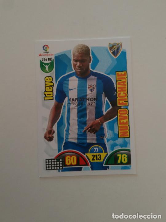 Sammelleidenschaft Sport: 286 BIS IDEYE FICHAJE M&Aacute;LAGA CROMO TARJETA LIGA FUTBOL PANINI ADRENALYN 2017-2018 17-18