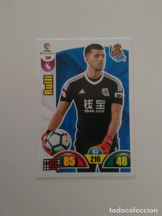 Sammelleidenschaft Sport: 289 RULLI REAL SOCIEDAD CROMO TARJETA LIGA FUTBOL PANINI ADRENALYN 2017-2018 17-18