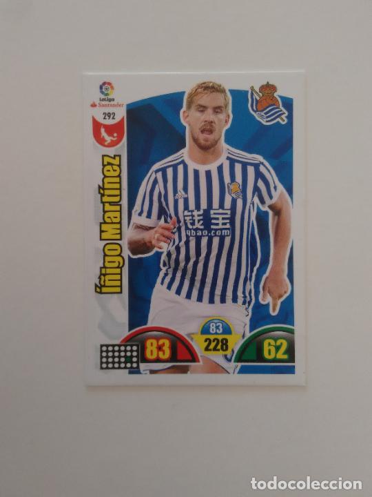 Sammelleidenschaft Sport: 292 I&Ntilde;IGO MART&Iacute;NEZ REAL SOCIEDAD CROMO TARJETA LIGA FUTBOL PANINI ADRENALYN 2017-2018 17-18